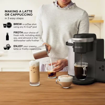 K-Café® Single Serve Coffee Latte & Cappuccino Maker - Image 7